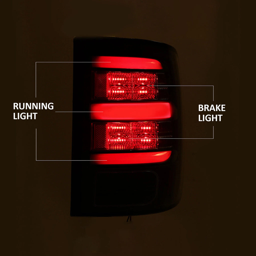 Full LED Tail Lights for Dodge Ram 1500 2500 3500 (2009–2018)