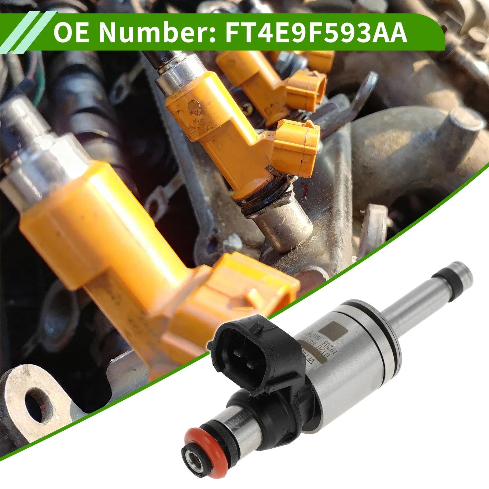 Fuel Injector No.FT4E9F593AA for Ford F-150 2.7T V6 (2015–2017)