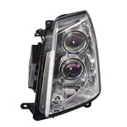 Set of 2 Headlights for Cadillac STS (2005â2011) Black Housing Clear