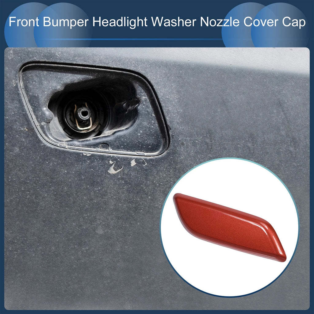 Front Right Washer Nozzle Cover Cap for Honda Accord VIII (2011–2013) Red