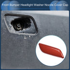 Front Right Washer Nozzle Cover Cap for Honda Accord VIII (2011–2013) Red