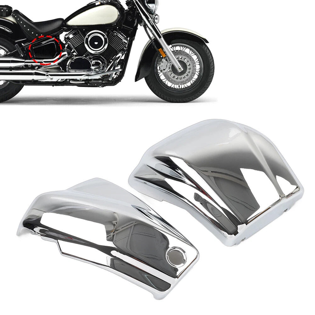 Chrome Battery Side Cover Fairing for Yamaha Dragstar Vstar XVS1100 (1999–2011)