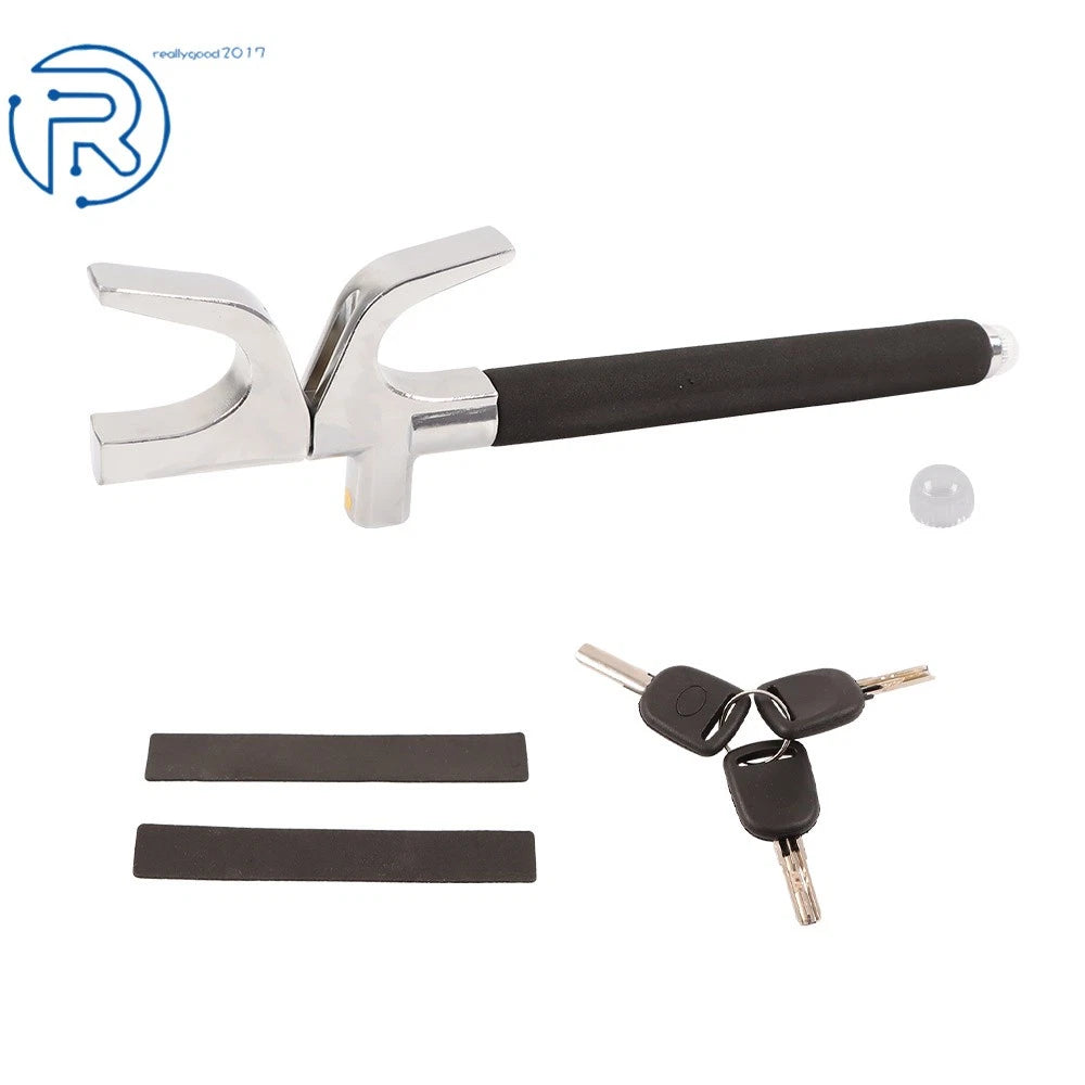 3 in 1 Car Steering Wheel Lock for Universal Vehicles