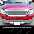 Stainless Chrome Mesh Grille Insert for Ford F-150 (2004–2008)