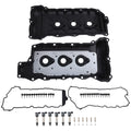 2 Valve Covers + 6 Coils for Cadillac CTS ATS SRX XTS (2010–2019)
