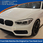 Tow Hook Cover for BMW 1 Series (2012–2019) No. 51117387170 Black Sapphire