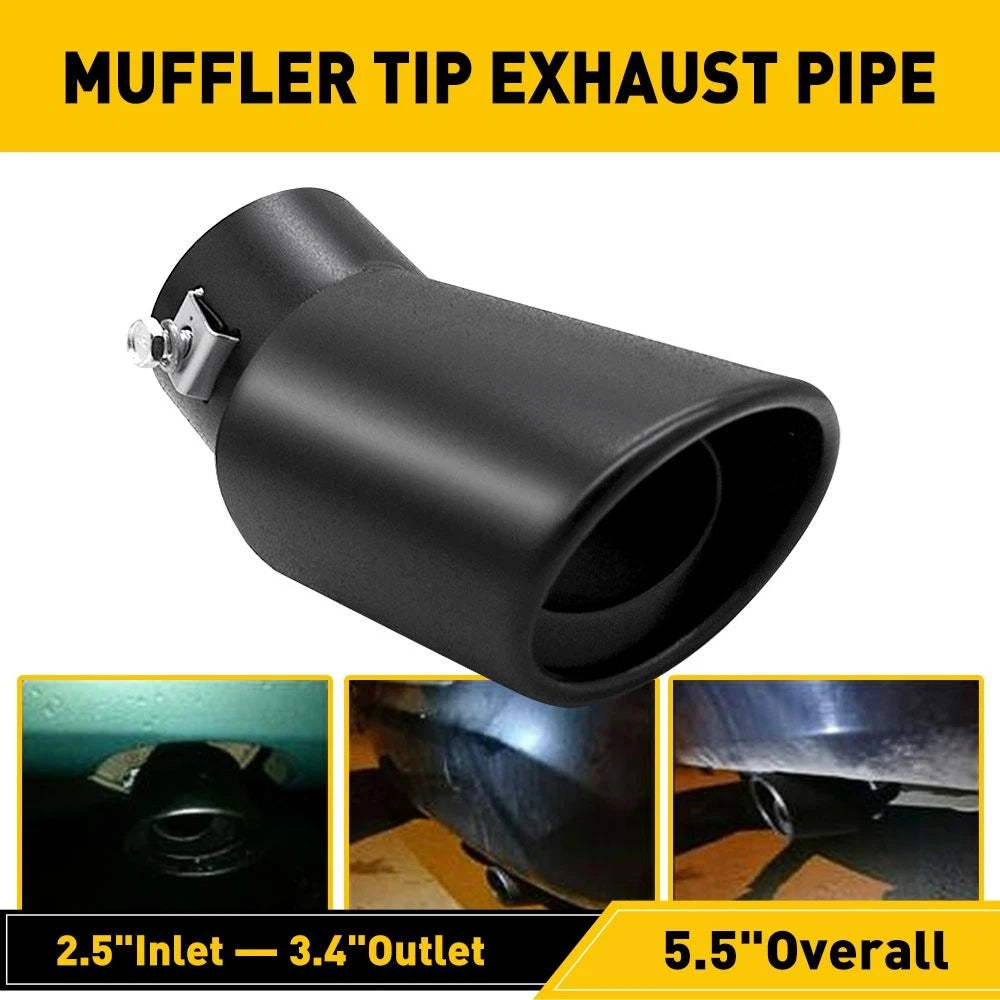 Exhaust Pipe Tip for Car (Stainless Steel Round)