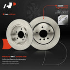 2x Rear Disc Brake Rotors for BMW 330Ci 2001–2006 330i 2001–2005 330xi