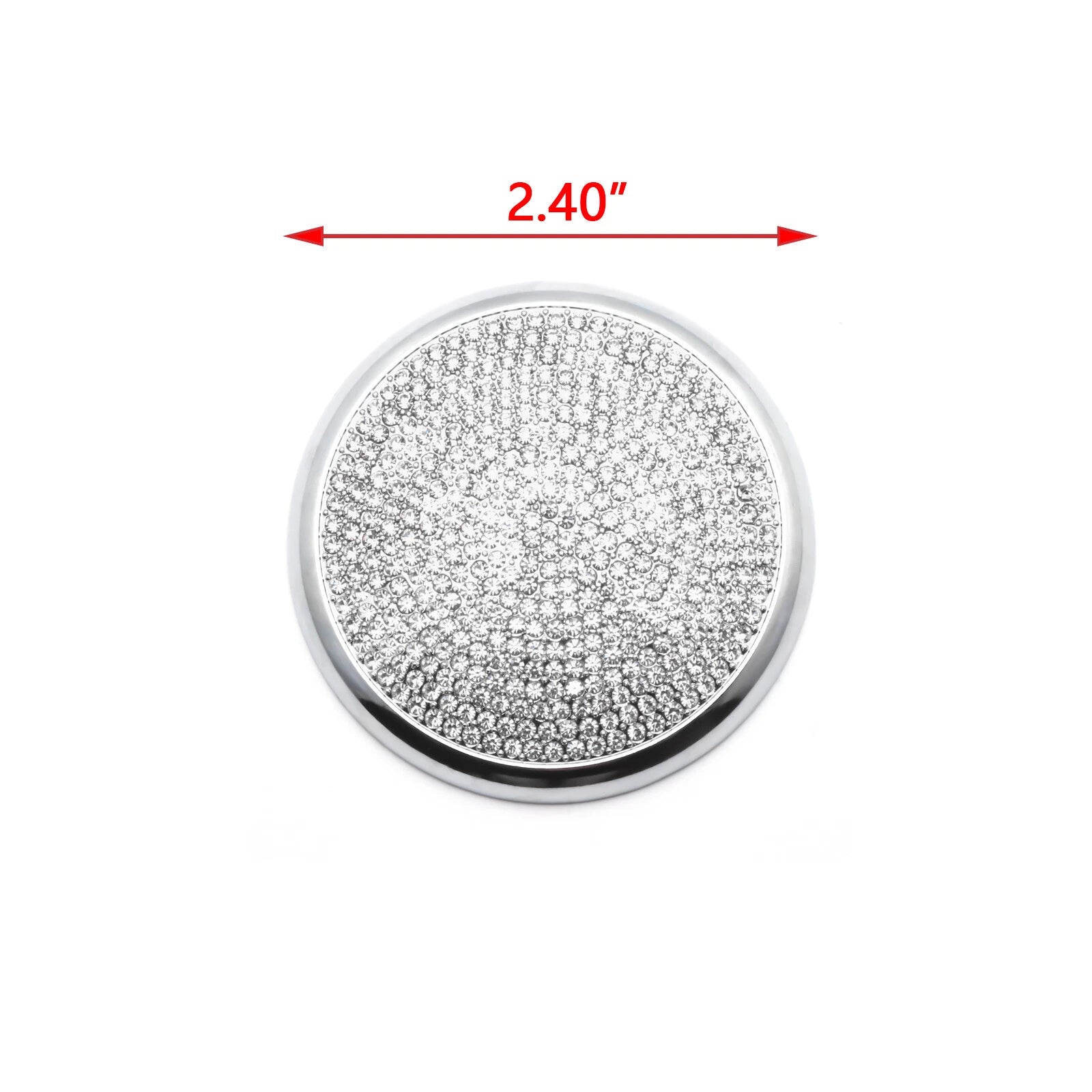 Crystal Chrome Décor Cover for Mercedes Multimedia Control Knob (2010-2016)