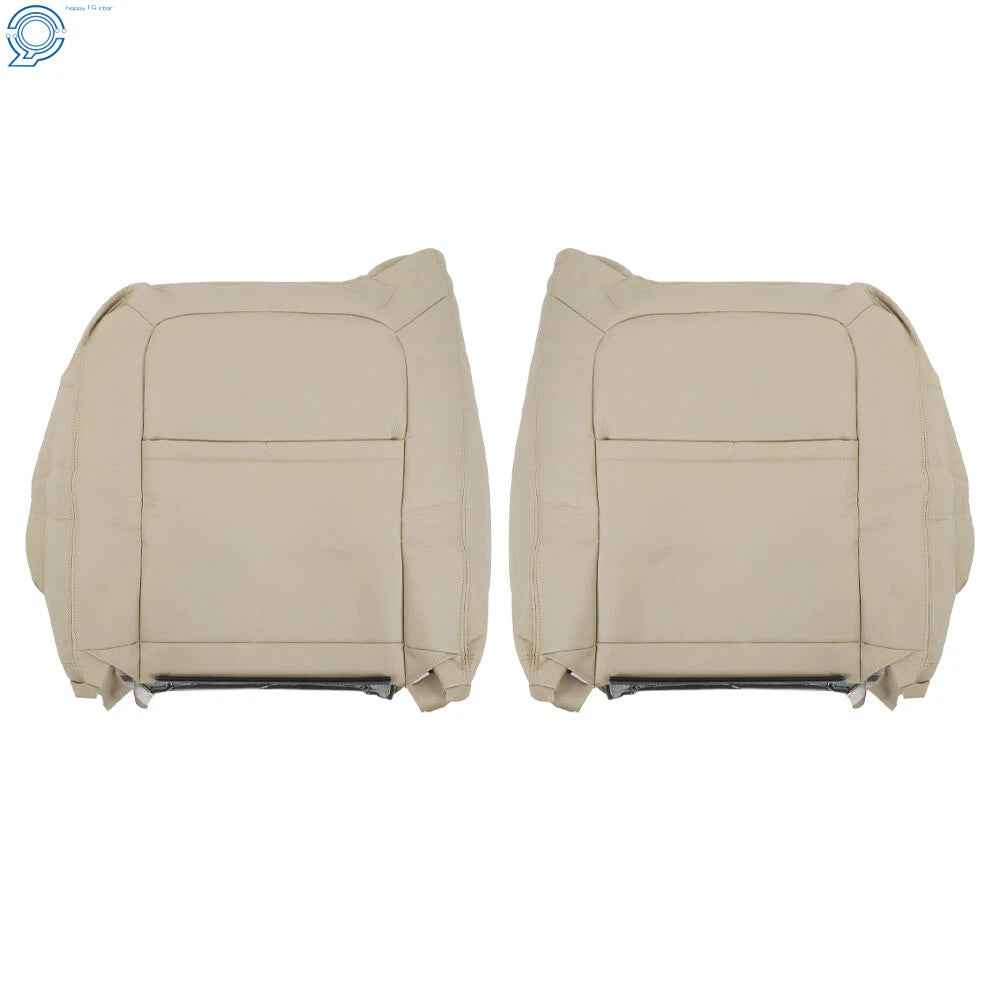 Tan Seat Covers for Cadillac Escalade (2003-2006) Front Both Sides