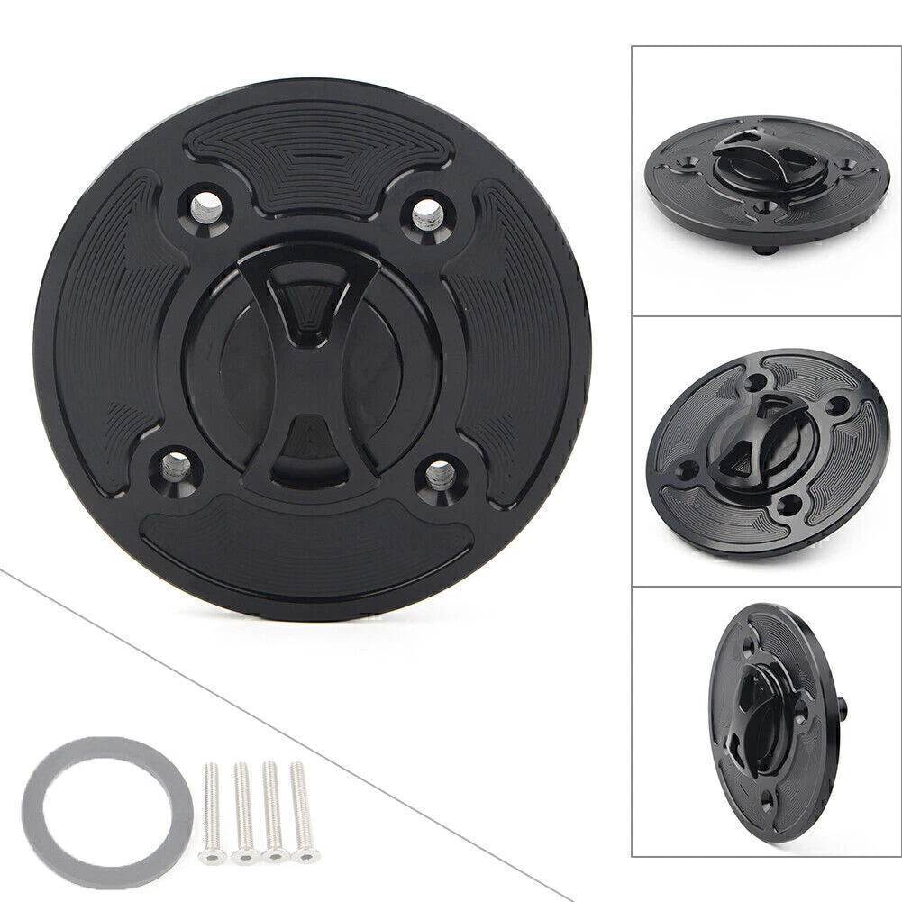 Fuel Gas Tank Cap Cover for Kawasaki Ninja 400 650 Z900 Versys 1000 (2018–2023)