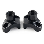 7" Tall Handlebar Risers for Harley Softail Dyna Street Bob Sportster