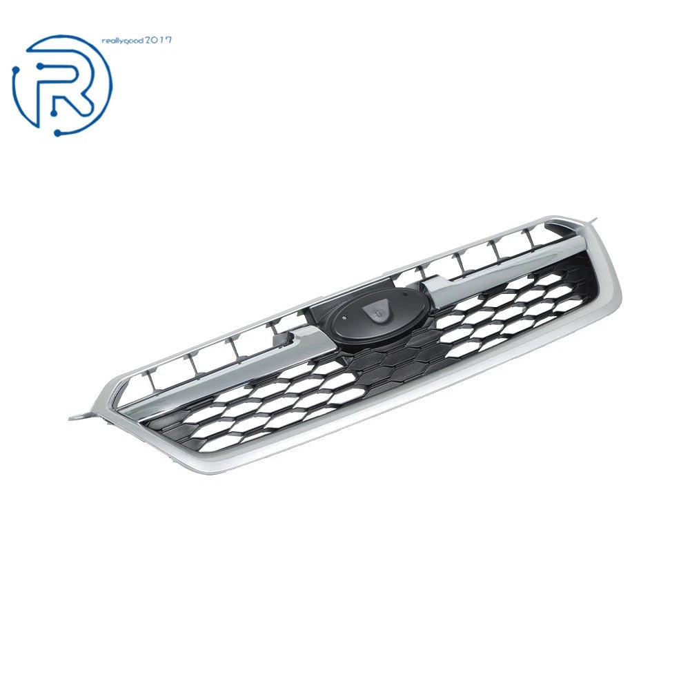 Silver Chrome Trim Front Upper Bumper Grille for Subaru Impreza (2012-2014)