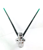 Hood Ornament Replacement Green Flying Goddess for Universal Fit (1950–2025)