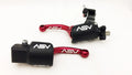 ASV F3 Front Brake Clutch Perch Levers Pair for Honda CRF250R CRF450R (2004–2023)