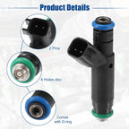 6X Fuel Injector Nozzle for Ford Mustang V6 3.8L 3.9L (2002–2004)