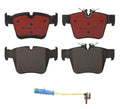 Set of 4 Brembo Rear Disc Brake Pads with Wear Sensor for Mercedes X253 C253
