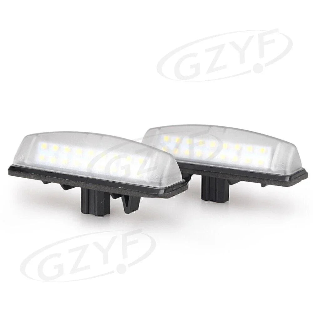White SMD LED License Plate Lights for Lexus IS200, Toyota Camry (2001-2005)