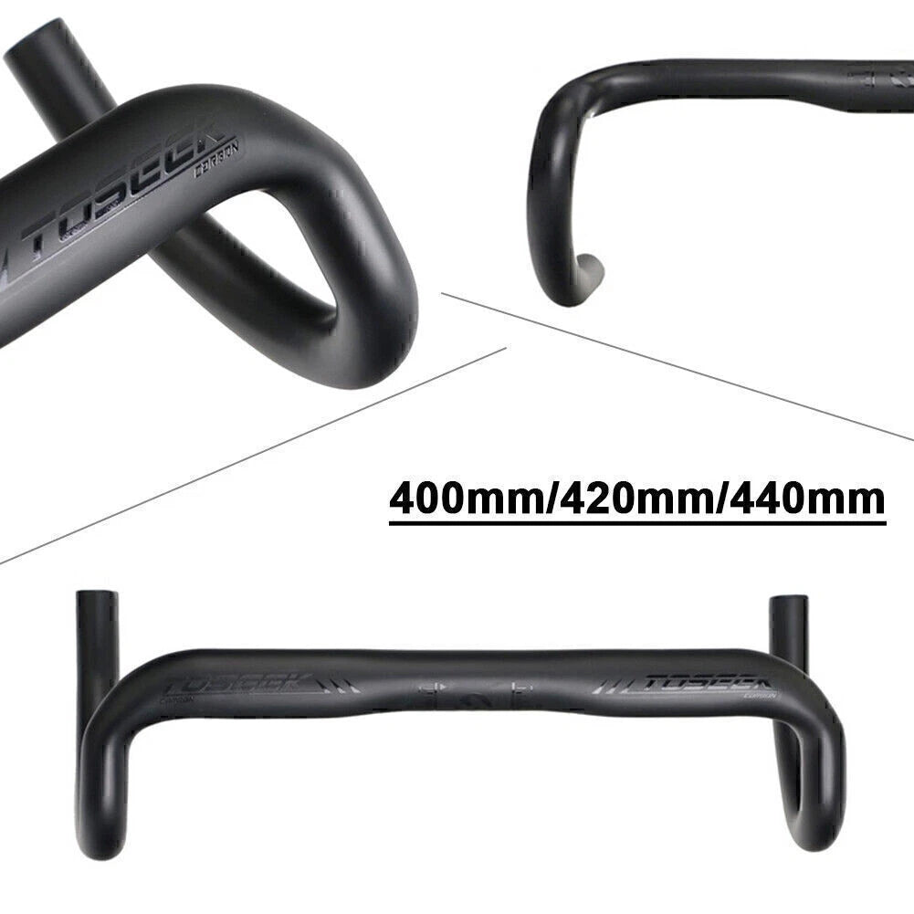 Ultralight Carbon Handlebar for Road Bike 31.8mm (Fits )