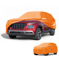 Waterproof Car Cover for Hyundai Venue (210D-PU, All Weather, Orange)