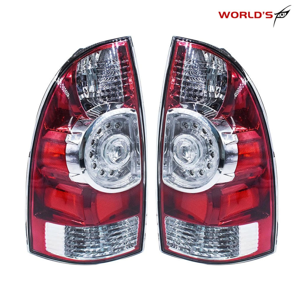 LED Tail Lights for Toyota Tacoma (2005–2015) Clear Left + Right