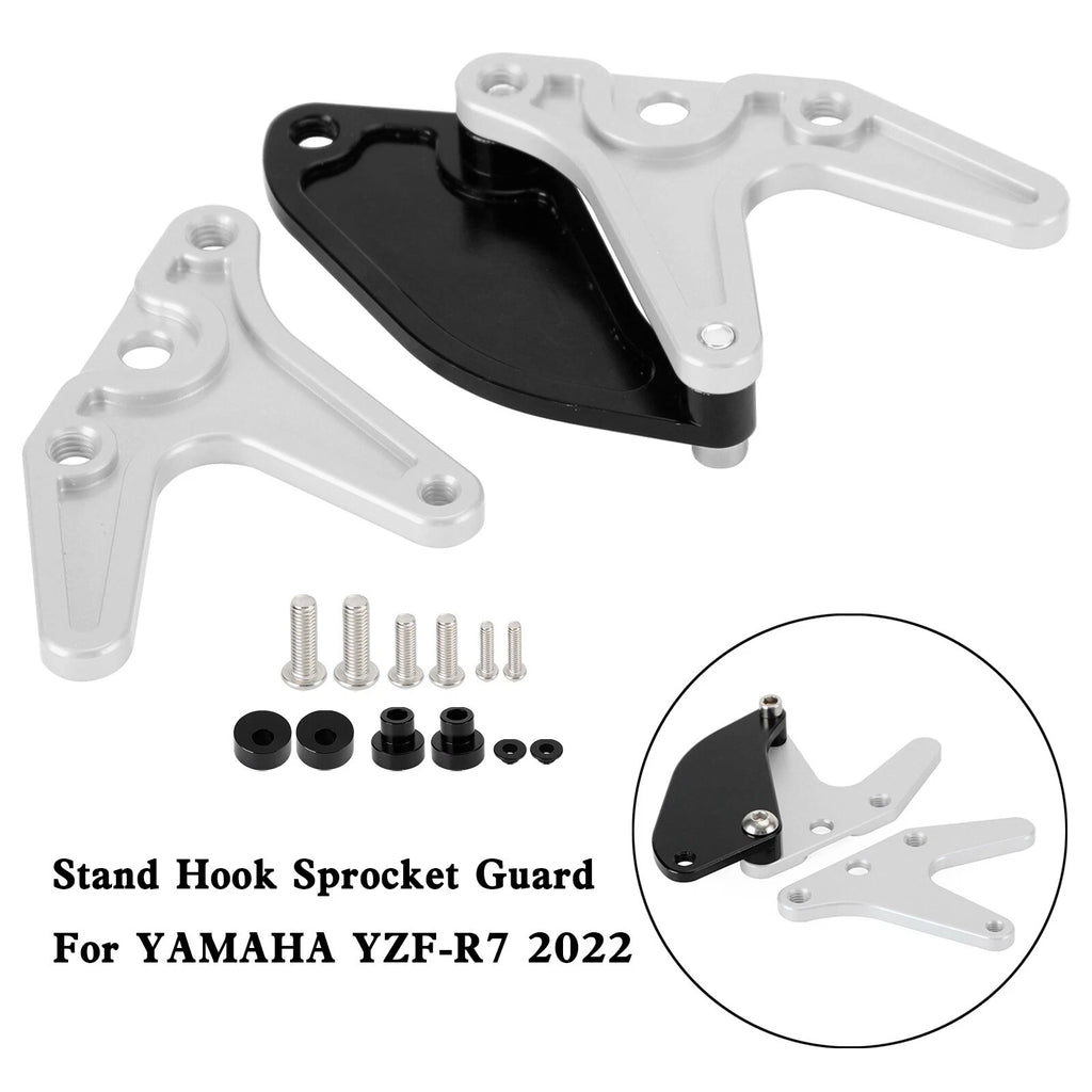Aluminum Motorcycle Stand Hook Sprocket Toe Guard for Yamaha YZF-R7 (2022)