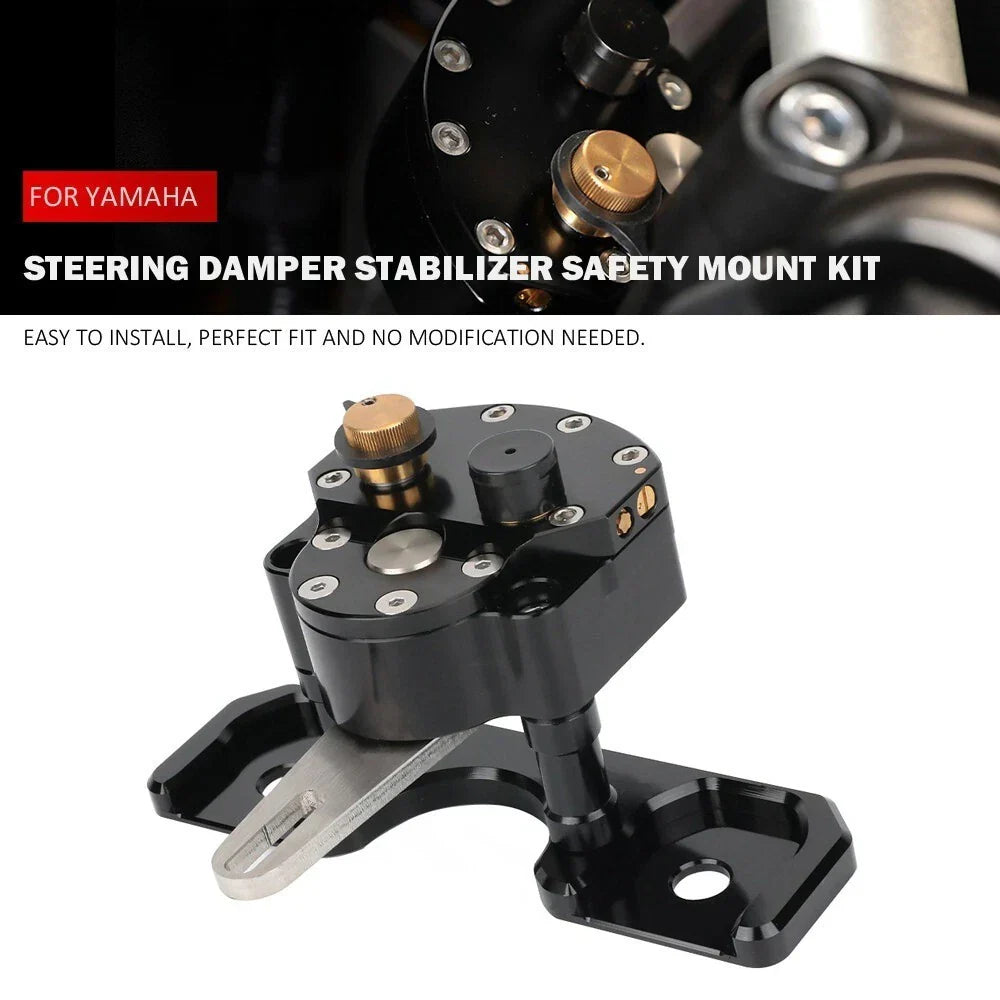 Steering Damper Stabilizer Mount Kit for YAMAHA TRACER 900/9/GT (2015–2024)