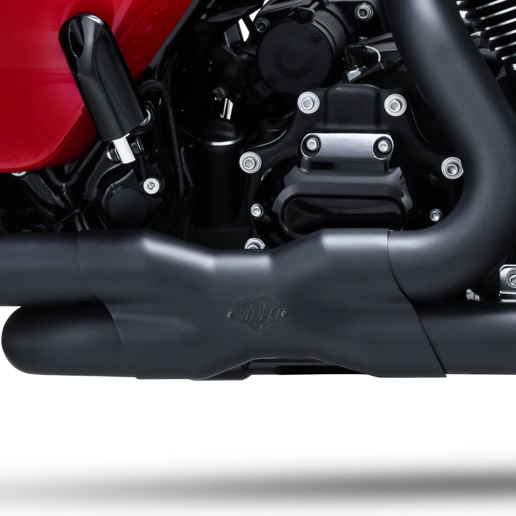 Vance & Hines Power Duals Head Pipe for Harley Davidson (2006–2023) - Black 46371