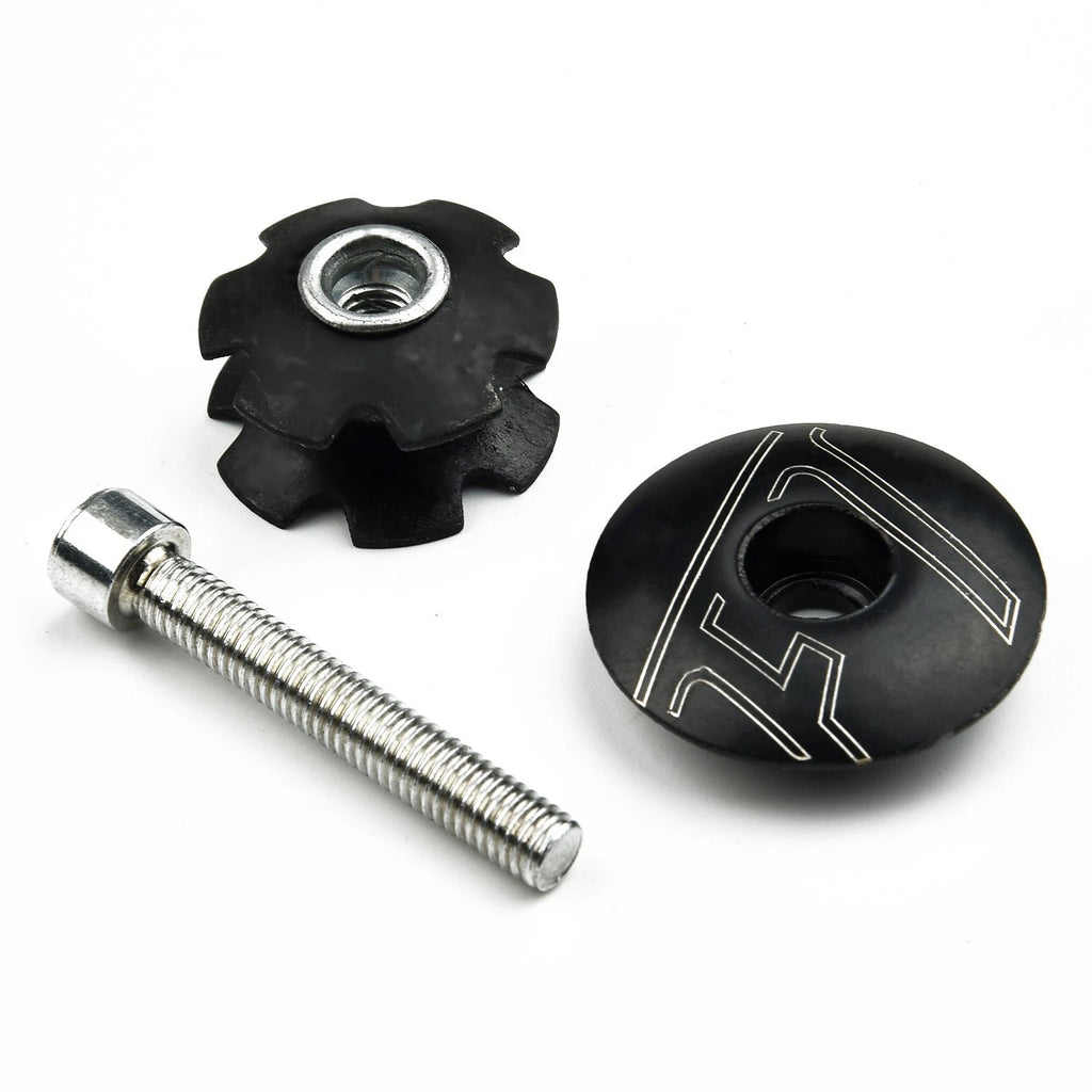 Set of 2 Headset Star Nut & Top Cap for 1-1/8" 28.6mm Bike Fork