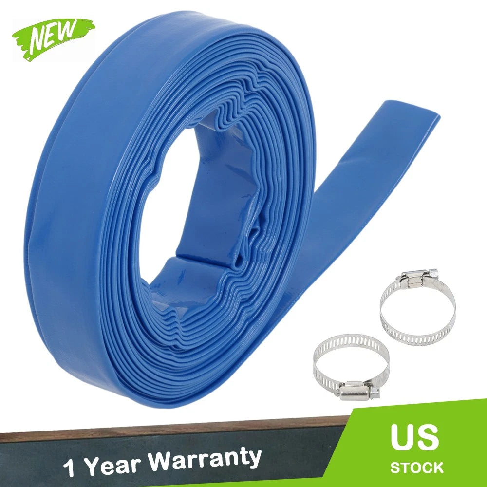 1-1/4" x 50FT PVC Irrigation Hose for Various Applications (No Specific Years)
