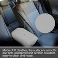 Car Center Console Armrest Cover for Honda Civic 2012-2015 Faux Leather Gray