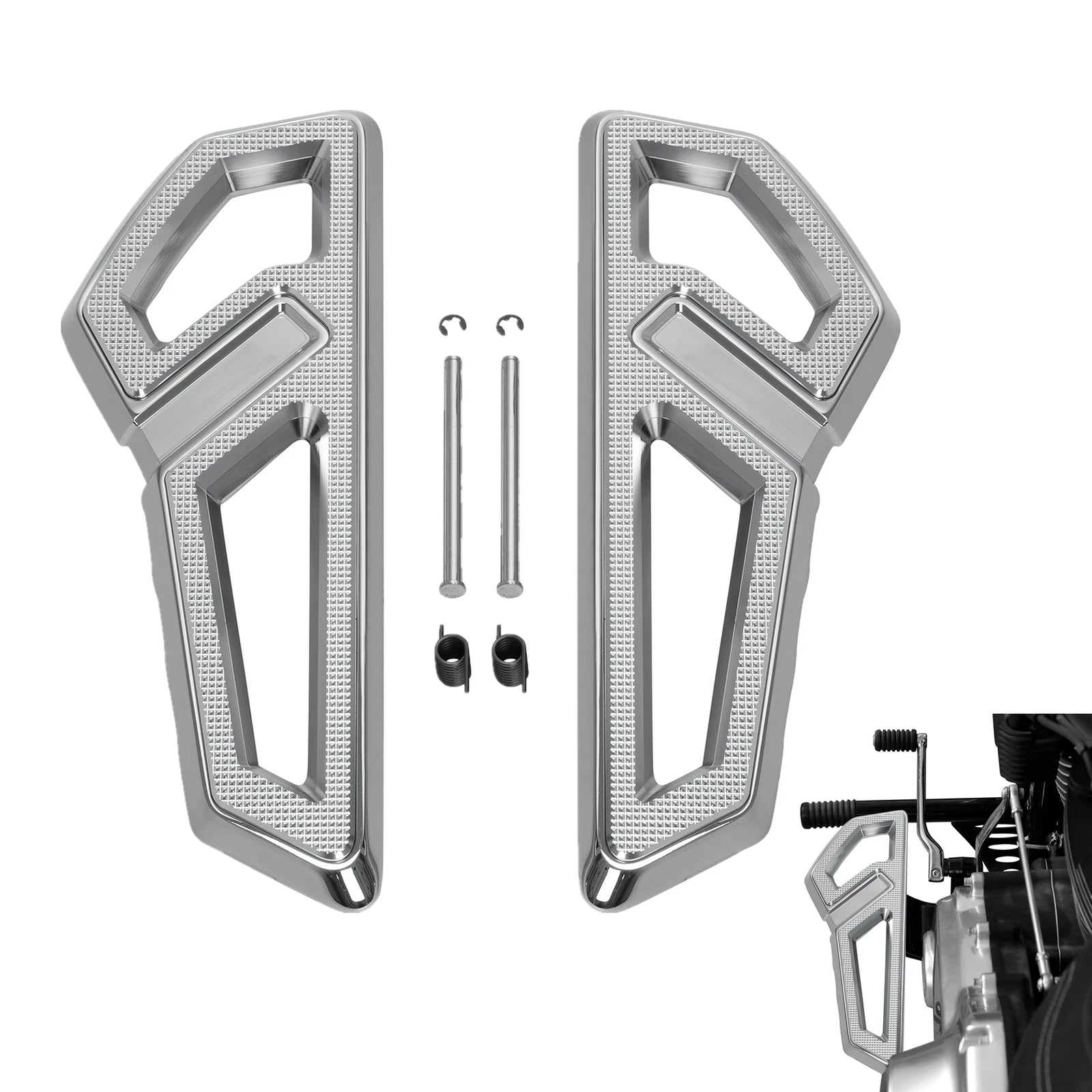 Driver Footboard Floorboard for Harley Softail Fat Boy Heritage Classic (2018–2023)