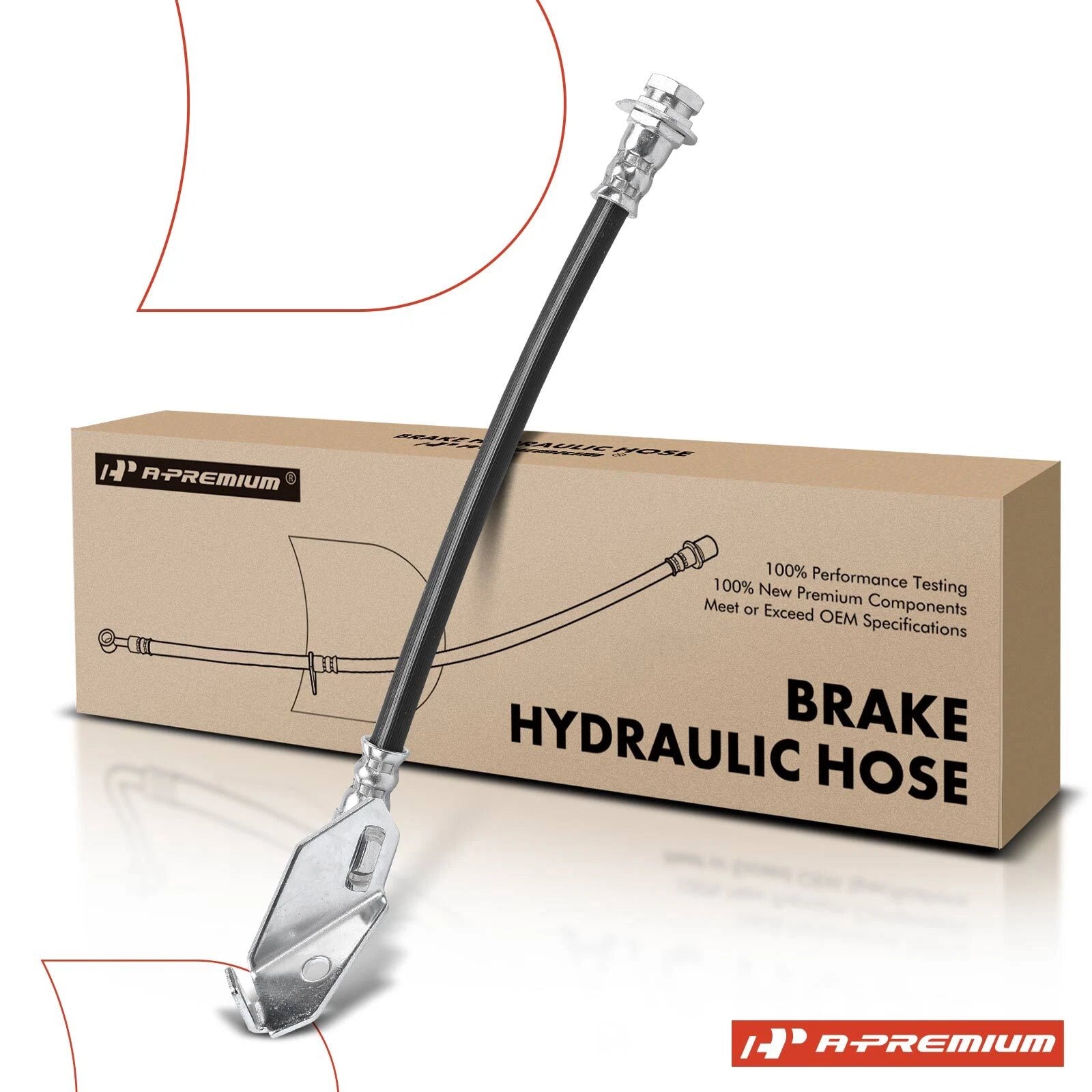 Rear Right Outer Brake Hydraulic Hose for Jeep Cherokee (2014–2020)