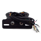 LED Tail Brake Light License Plate Holder for Motorcycle (Dirt Bike, Chopper, Cruiser)