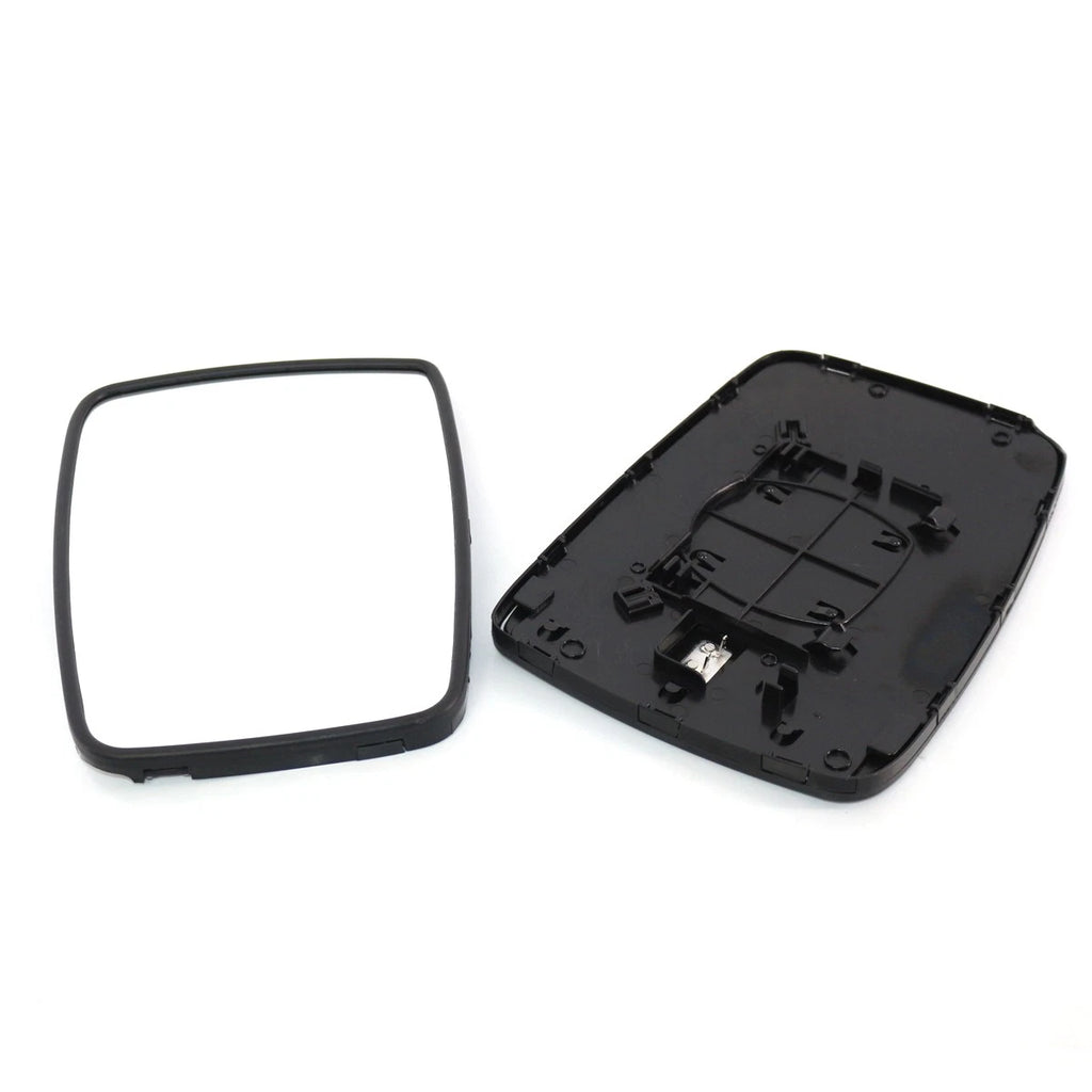 Set of 2 Heated Mirror Glass Chrome for Dodge RAM 1500 2500 (2009–2018)