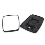 Set of 2 Heated Mirror Glass Chrome for Dodge RAM 1500 2500 (2009–2018)