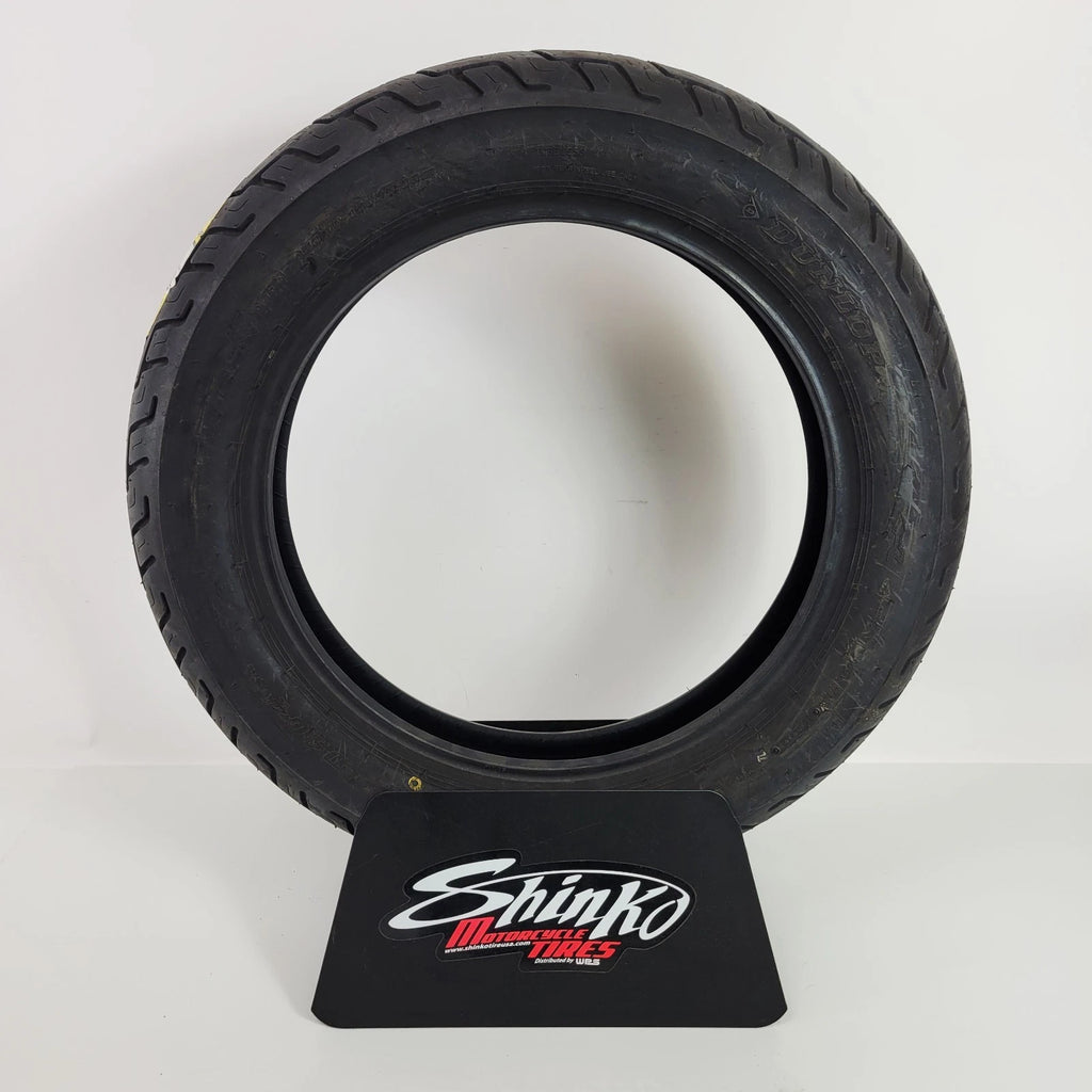 Dunlop D404 Rear Tire 130/90-17 68H Bias TT for Motorcycle (Black Sidewall)