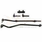5Pcs Track Bar Tie Rod End Steering Kit for Jeep Comanche & Cherokee (1986–2001)