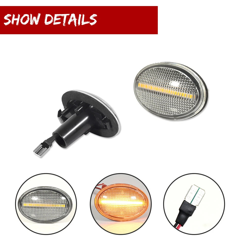 LED Side Marker Light for Mini Cooper R55 R56 R57 R58 R59
