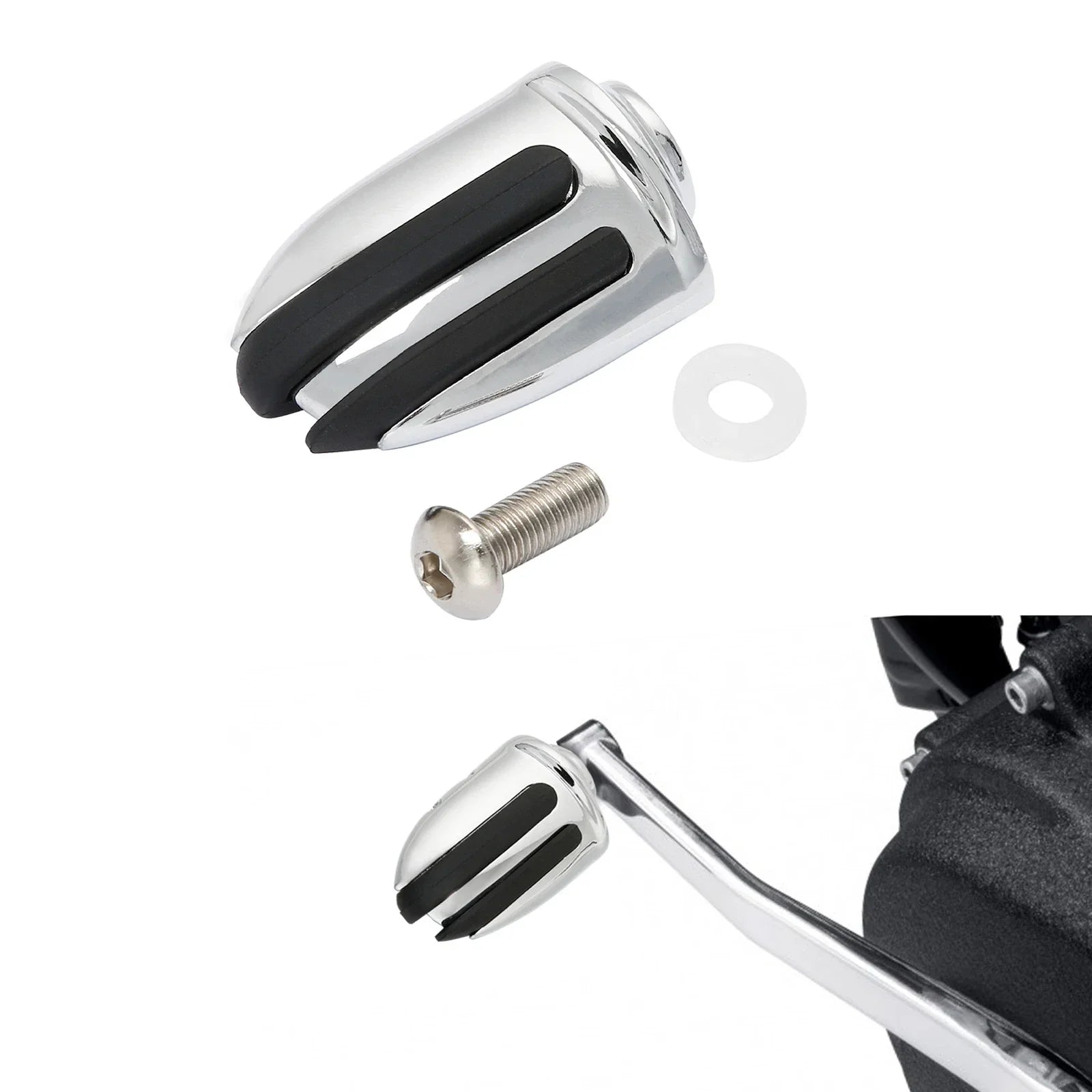 Shifter Pegs for Harley Touring Street Road King Glide Dyna Chrome