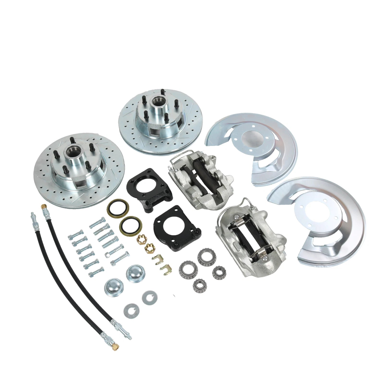 Front Drum-Disc Brake Conversion Kit for Ford Mustang (1964-1969)