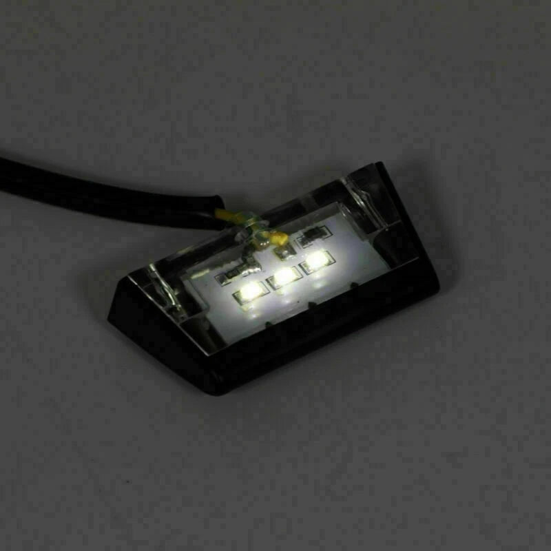 3X LED License Plate Brake Light for Motorcycle