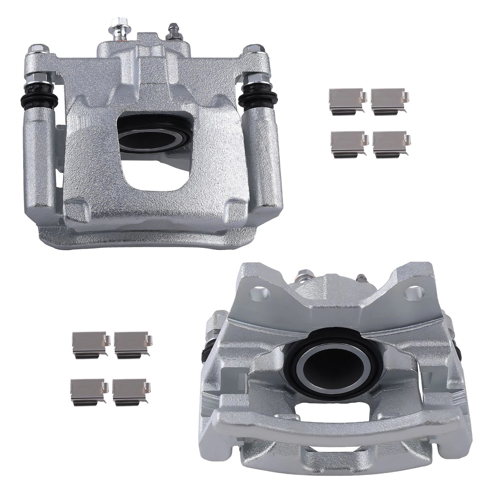Rear Brake Caliper Set w/ Bracket for Dodge Nitro (2007–2018) Jeep Liberty