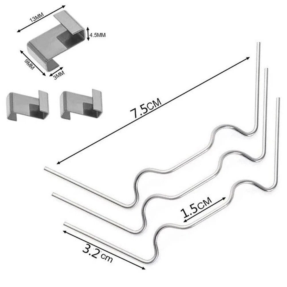 50pcs Greenhouse Glass Clips for Fitting Glass Pane Accessories