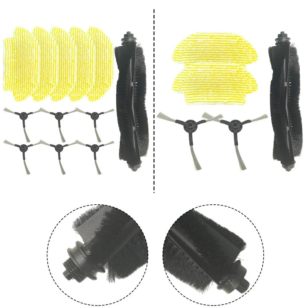 Main Side Brush and Mop Cloth Kit for Karcher RCV 3 (2019–2021)