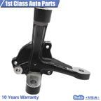 Set of 2 Forged Steel Stock Spindles for Ford Mustang II Pinto (1974–1978)