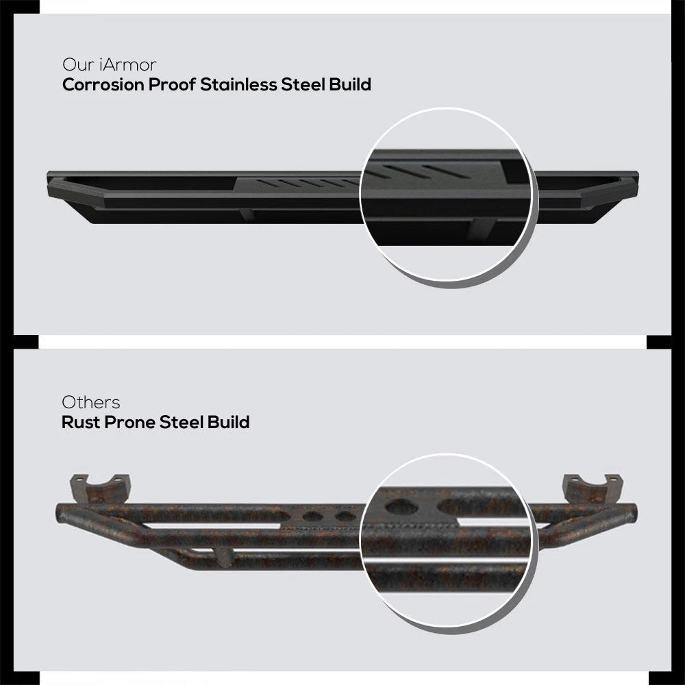 Off-Road Side Armor for Silverado Sierra Regular Cab (2007-2018)