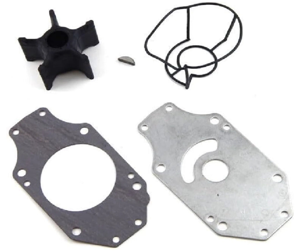 Outboard Water Pump Impeller & 17473-98L00 Plate for Suzuki 4-S (17461-93J00)