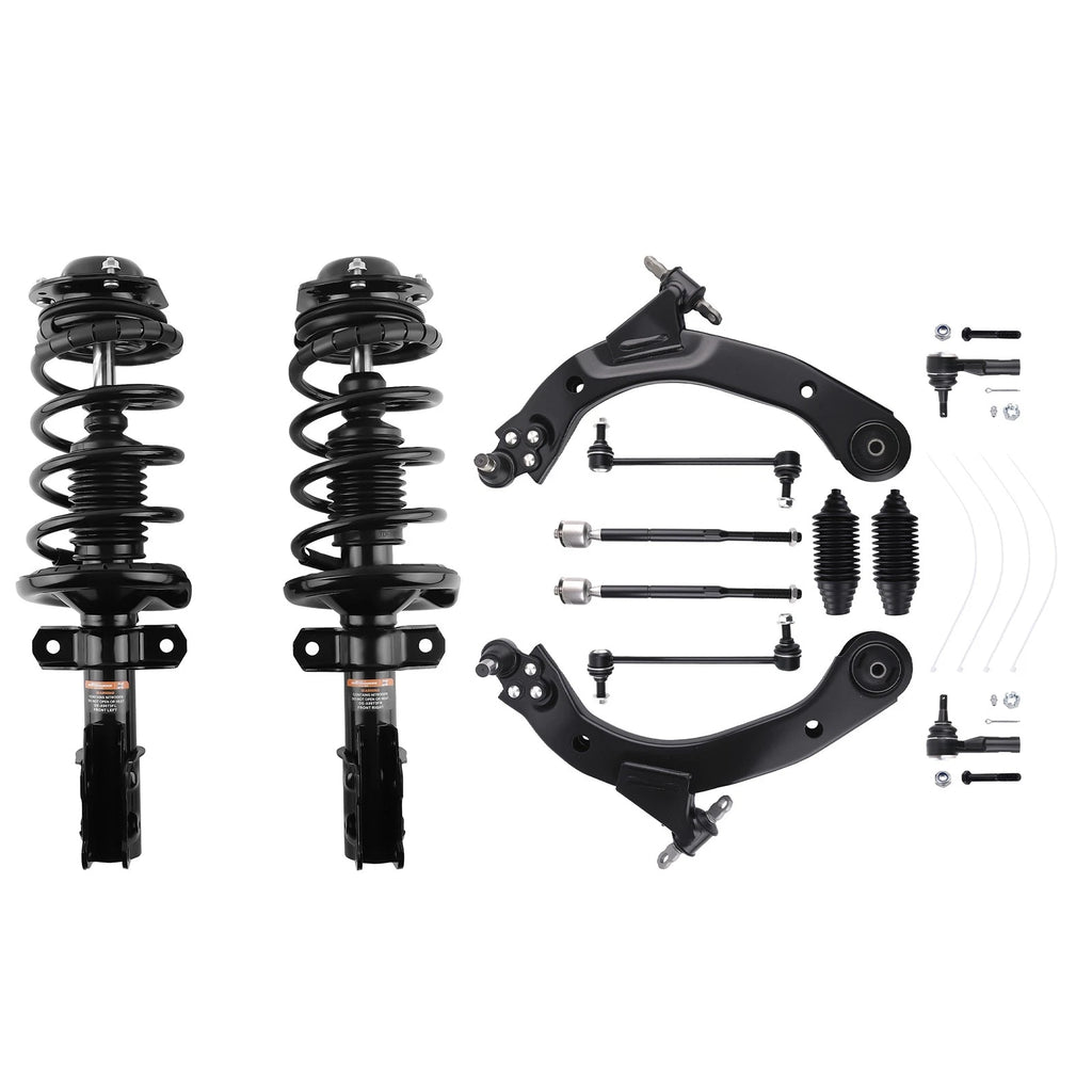 12pcs Suspension Front Struts Sway Bar Link Control Arm for Pontiac G5 (2007–2009)