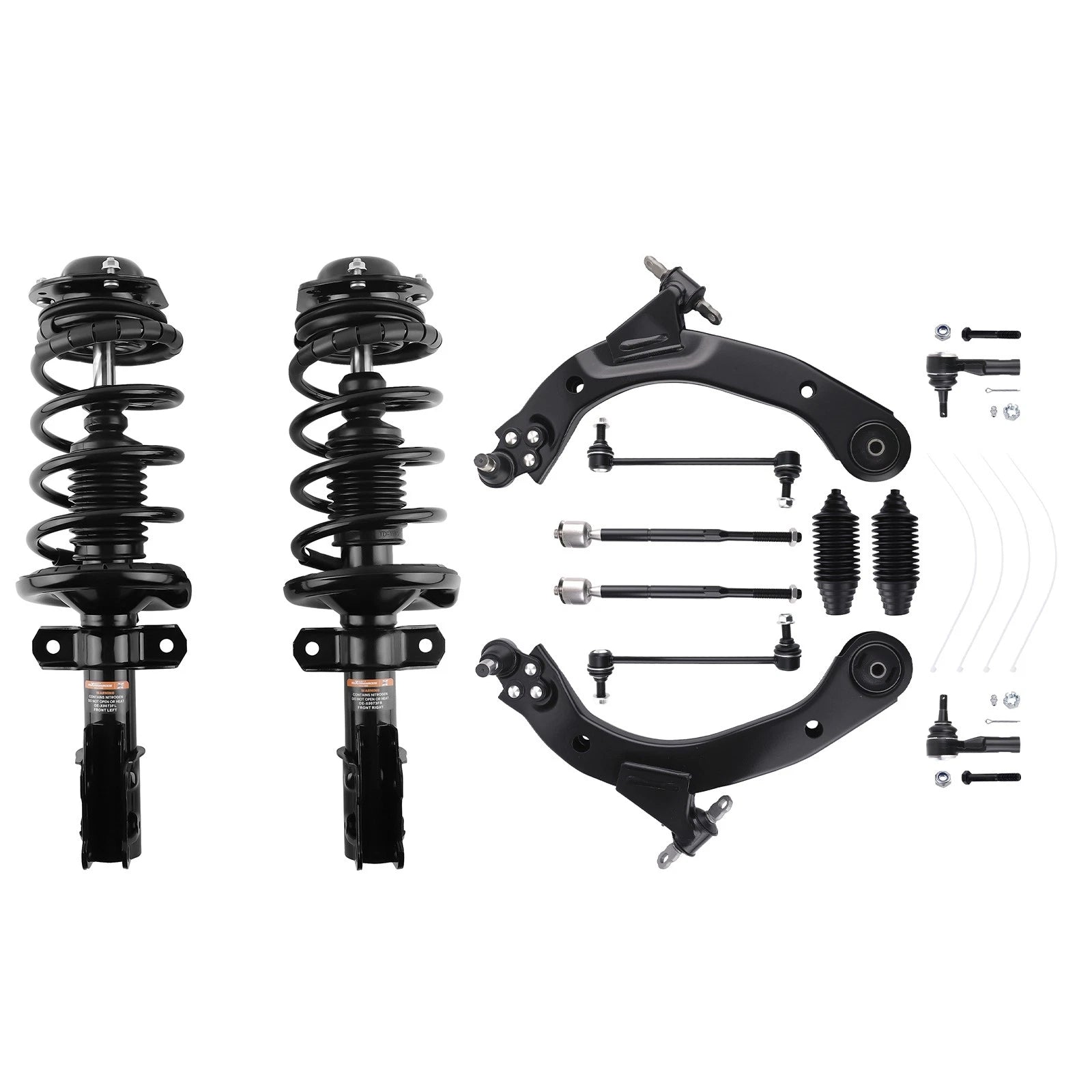 12pcs Suspension Front Struts Sway Bar Link Control Arm for Pontiac G5 (2007–2009)